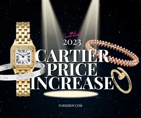 cartier price increase history.